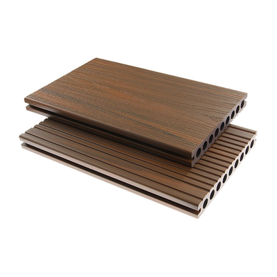 Amber Yellow Eco Capped Composite Deck Boards Beach Road Fire Resistant